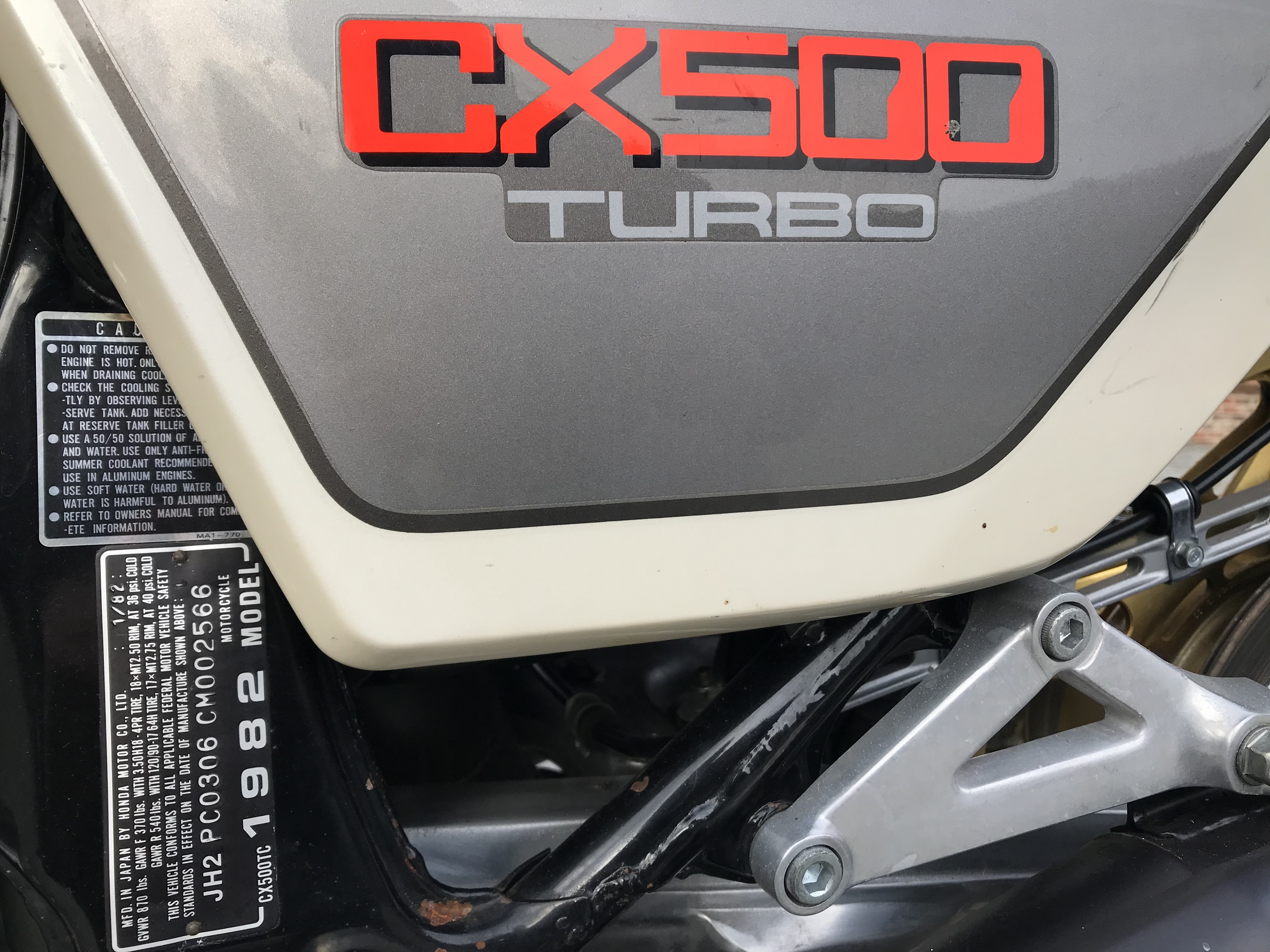 Honda CX500 Turbo 1982